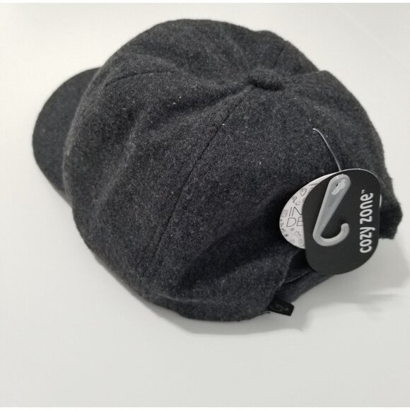 NWT COZY ZONE WINTER BASEBALL HAT Color Charcoal Size OS - Picture 3 of 6